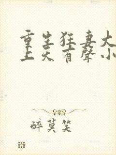 重生狂妻大佬宠上天有声小说