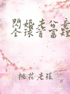 闪婚老公竟然是全球首富短剧