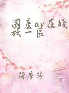 国产av在线播放一区