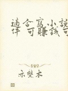 适合写小说的软件 可赚钱可签约