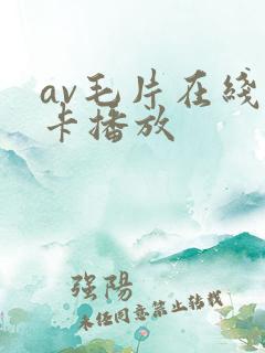 av毛片在线不卡播放