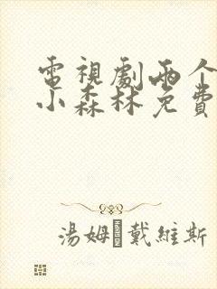 电视剧两个人的小森林免费观看全集