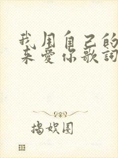 我用自己的方式来爱你歌词