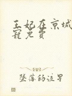 王妃在京城当团宠免费
