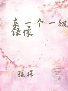 来一个一级黄色录像