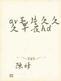 av毛片久久久久午夜hd