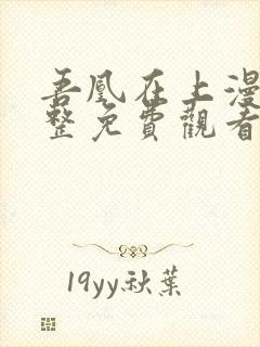 吾凰在上漫画完整免费观看