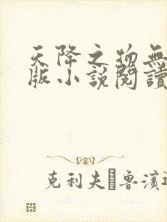 天降之物无删减版小说阅读