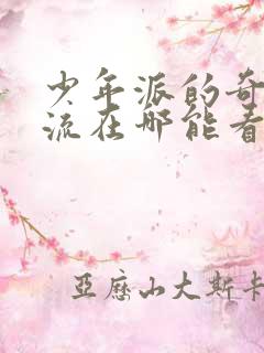 少年派的奇幻漂流在哪能看