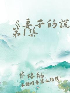 《妻子的谎言》第1集