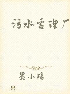 污水处理厂厂家