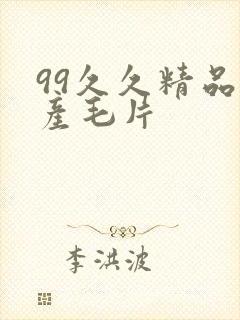 99久久精品国产毛片