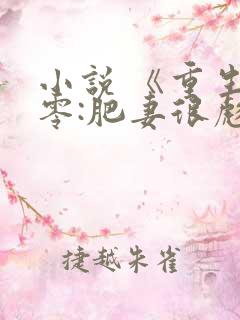 小说 《重生七零:肥妻很彪悍》