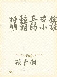 特种兵带枪穿越明朝的小说