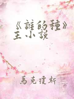 《谁的种》双男主小说