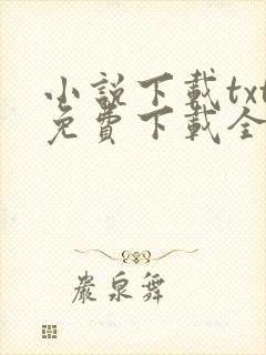 小说下载txt免费下载全集完结本