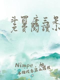 斗罗唐三是我哥免费阅读小说