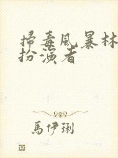 扫毒风暴林强峰扮演者