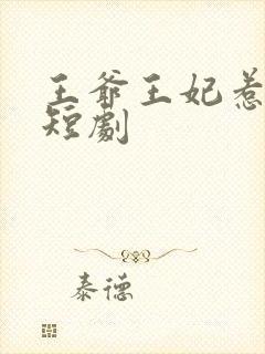 王爷王妃惹不得短剧