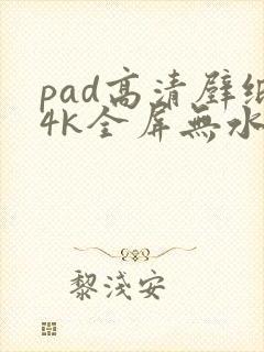 pad高清壁纸4k全屏无水印