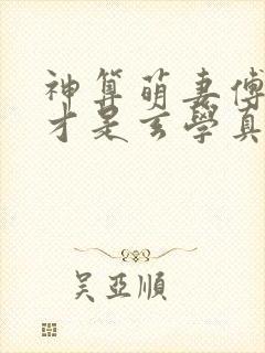 神算萌妻傅太太才是玄学真大佬听书