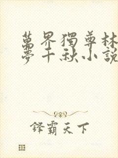 万界独尊林枫林梦千秋小说在哪看