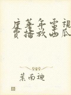 度华年电视剧免费播放西瓜网