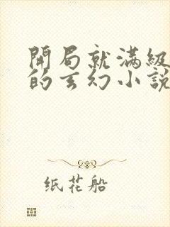 开局就满级无敌的玄幻小说