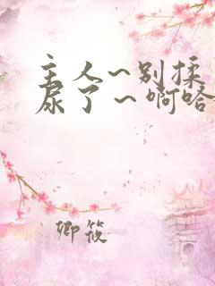 主人~别揉了~尿了～啊哈的小说