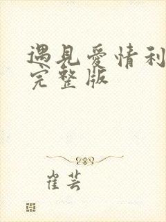 遇见爱情利先生完整版