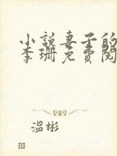 小说妻子的闺蜜李珊免费阅读