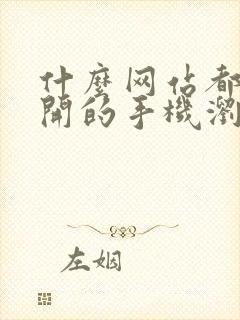 什么网站都能打开的手机浏览器