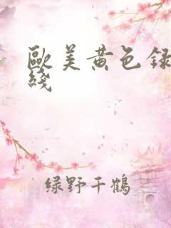 欧美黄色录像在线