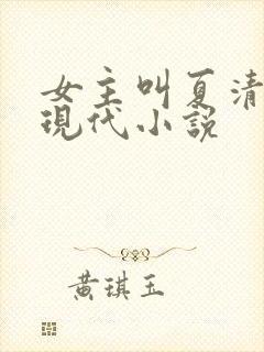 女主叫夏清浅的现代小说