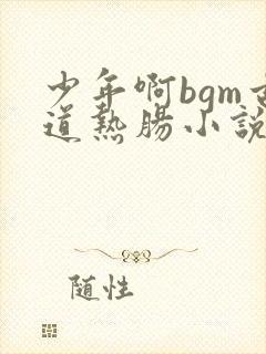 少年啊bgm古道热肠小说歌词