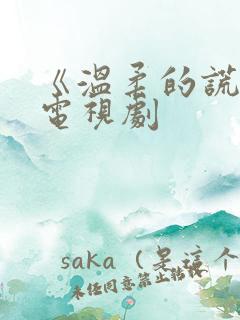 《温柔的谎言》电视剧