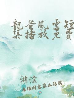 龙爸风云短剧全集播放免费观看