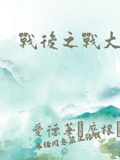 战后之战大结局