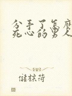 分手了怎么挽回死心的男人