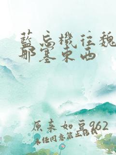 蓝忘机往魏无羡那塞东西