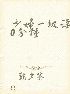 少妇一级淫片60分钟