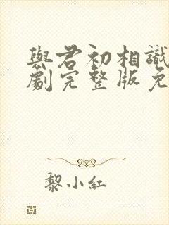 与君初相识电视剧完整版免费高清