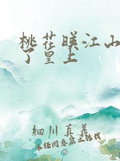 桃花映江山谁当了皇上