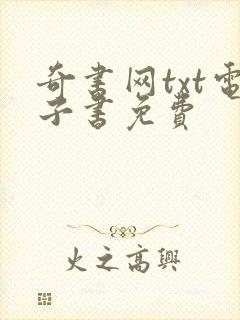 奇书网txt电子书免费