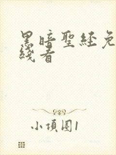 黑暗圣经免费在线看