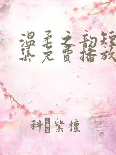 温柔之韵短剧全集免费播放