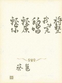 轻轻的我将离开你原唱完整版