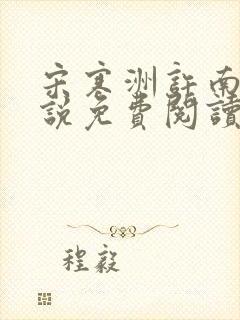 宋寒洲许南栀小说免费阅读最新章节