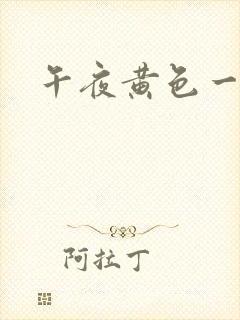 午夜黄色一级片