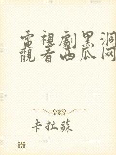 电视剧黑洞免费观看西瓜网